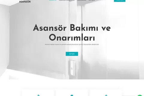 Asansör Bakım Sitesi