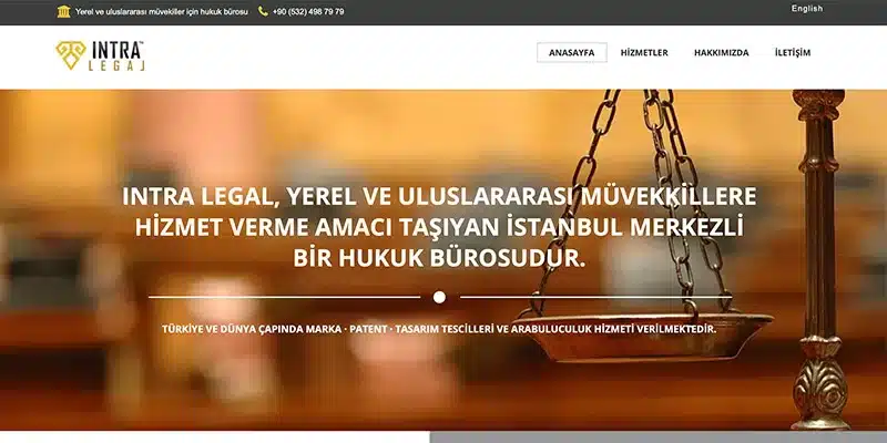 Avukat Hukuk Bürosu Sitesi