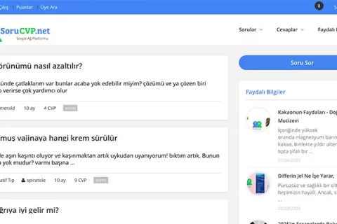 Soru Cevap Sitesi
