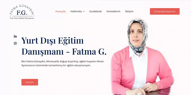 Yurt Dışı Eğitim Danışmanı Sitesi